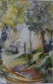 Chemin en forêt - Aquarelles