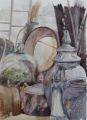 Brocante I - Aquarelles