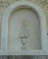 Trompe l'œil sur mur chaux - Peintures Murales