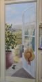 Porte ouverte sur vignes - Peintures Murales