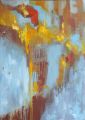 Crevasse - Abstrait (huile sur toile)