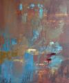sans titre - Abstrait (huile sur toile)